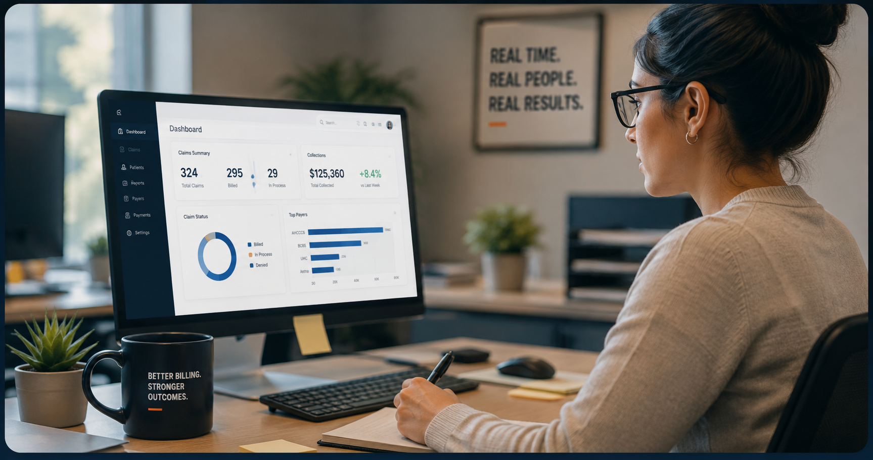 We work in your systems, as part of your team.
